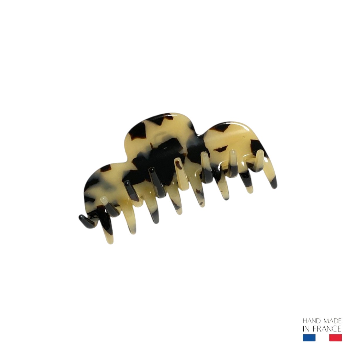 Petite Pince à cheveux écaille claire 5,5 cm