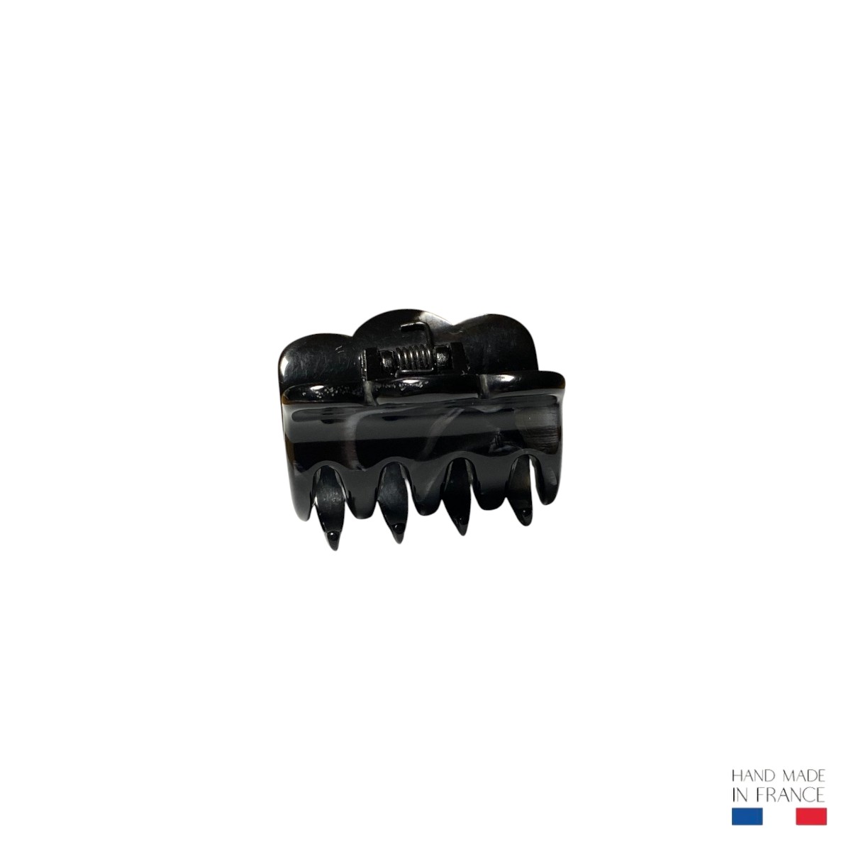 mini pince à cheveux noir nacré 2,5 cm 2-Photoroom