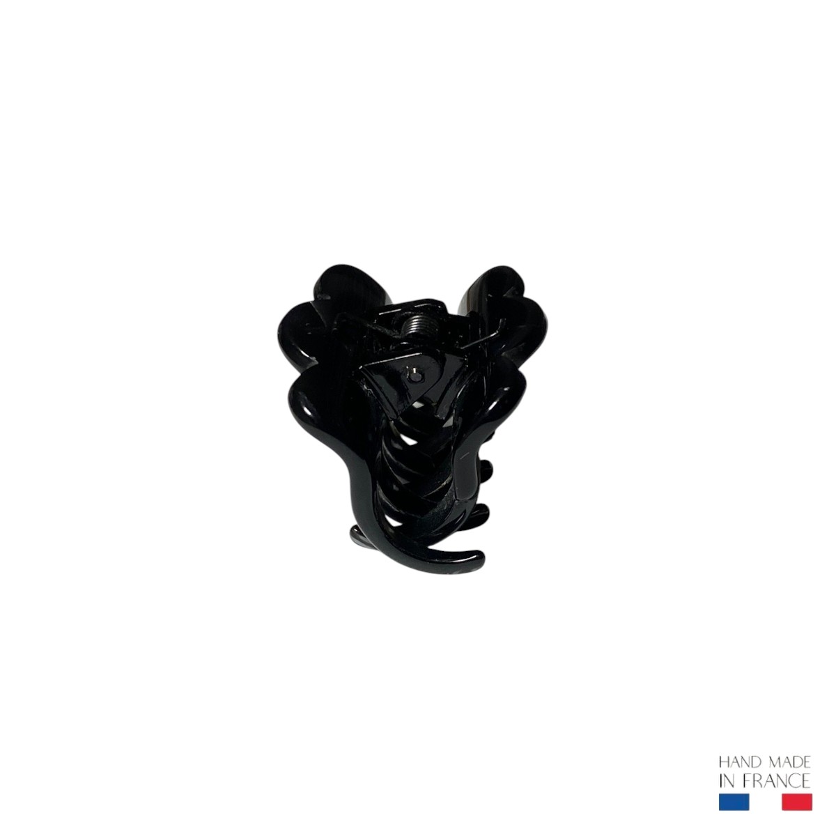 mini pince à cheveux noir nacré 2,5 cm 3-Photoroom