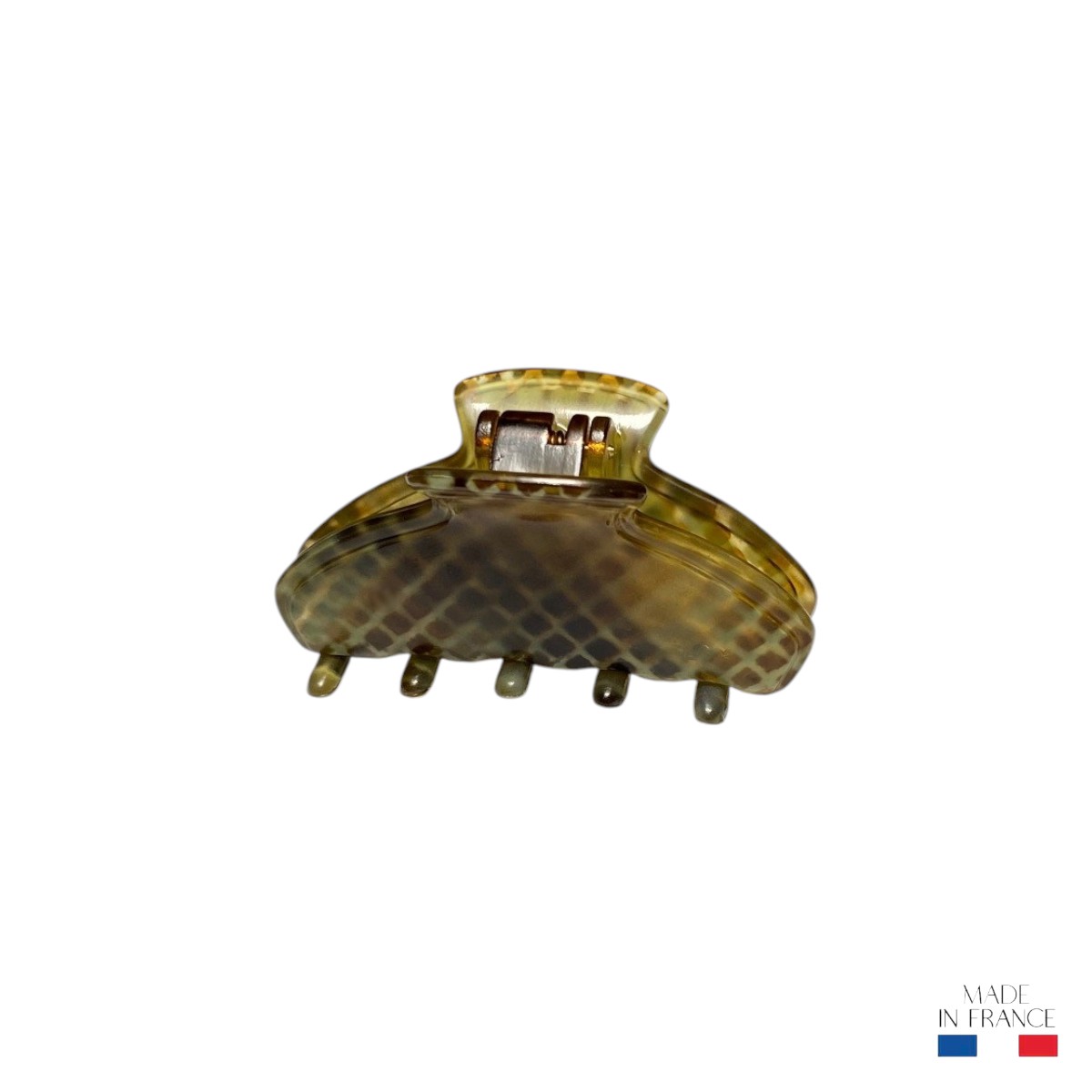 pince à cheveux motif reptile 6 cm 3-Photoroom