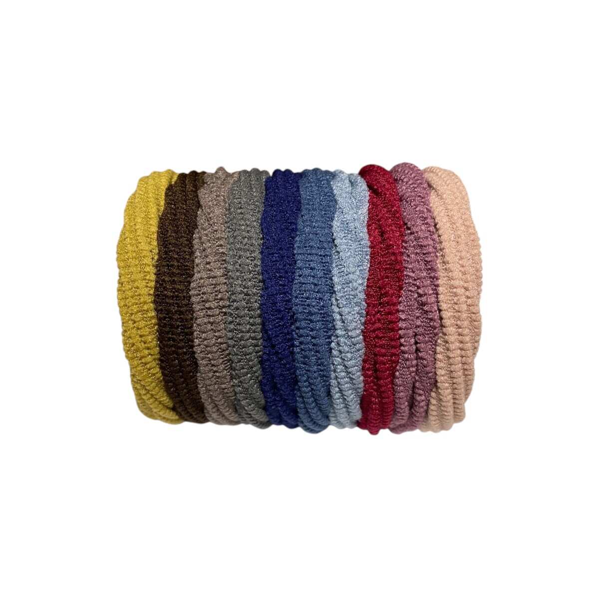 Petits élastiques à cheveux sans couture - Disponibles en 10 coloris