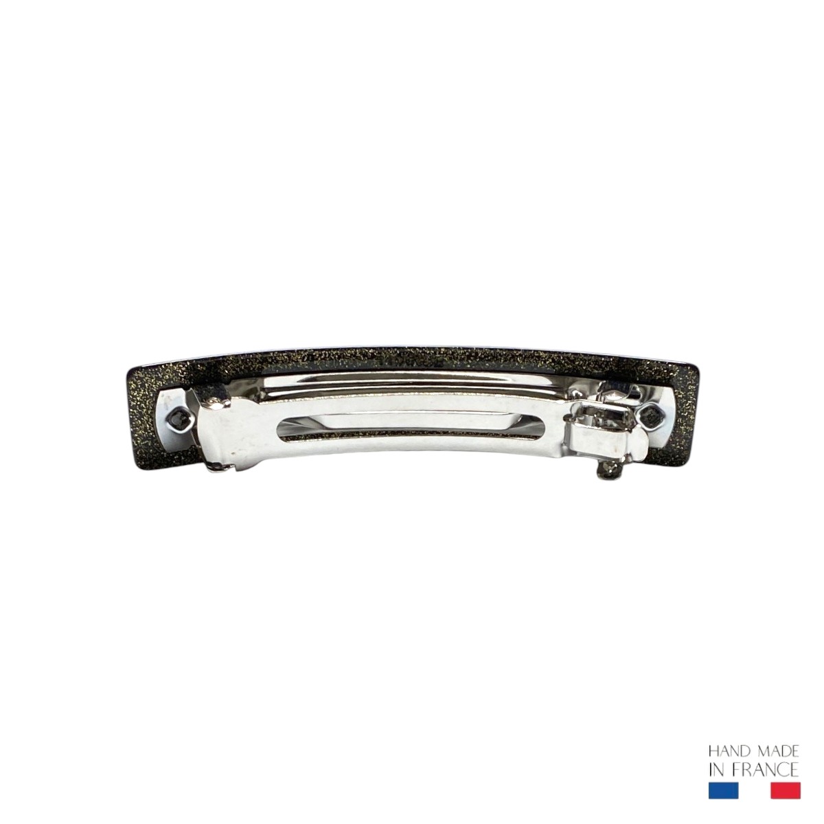barrette à cheveux carla glossy pailleté or 2-Photoroom
