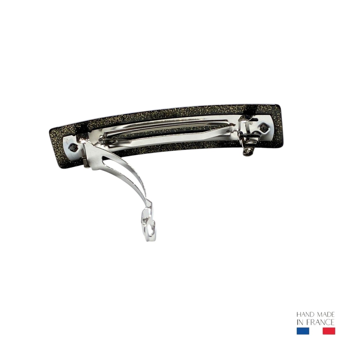 barrette à cheveux carla glossy pailleté or 3-Photoroom