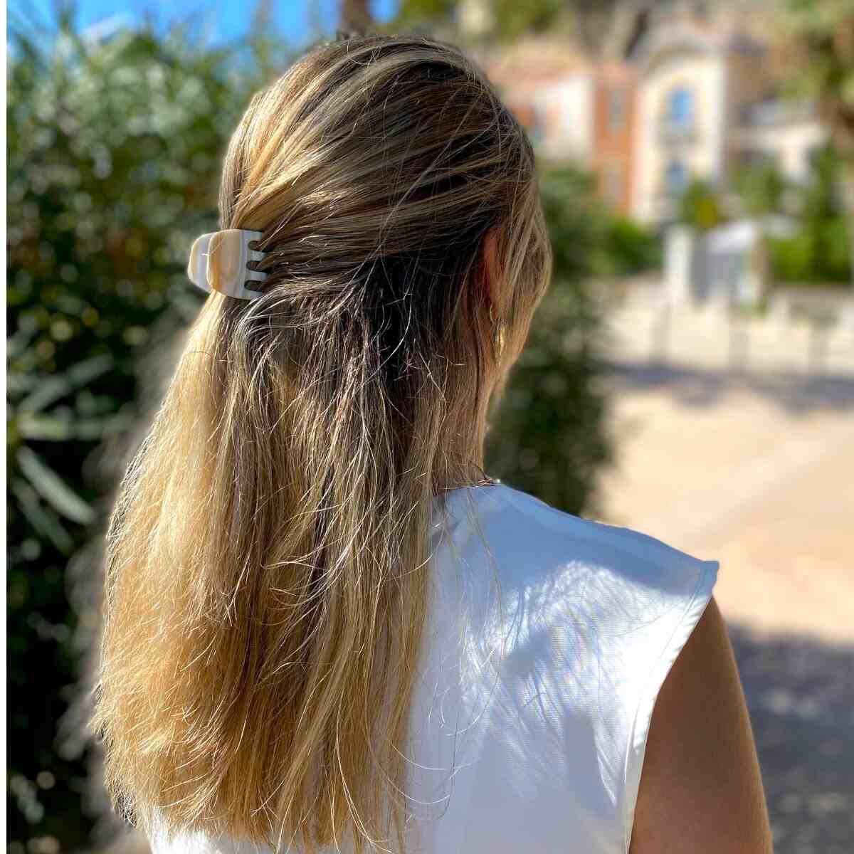 petite pince à cheveux arrondie alba 3,7 cm 3