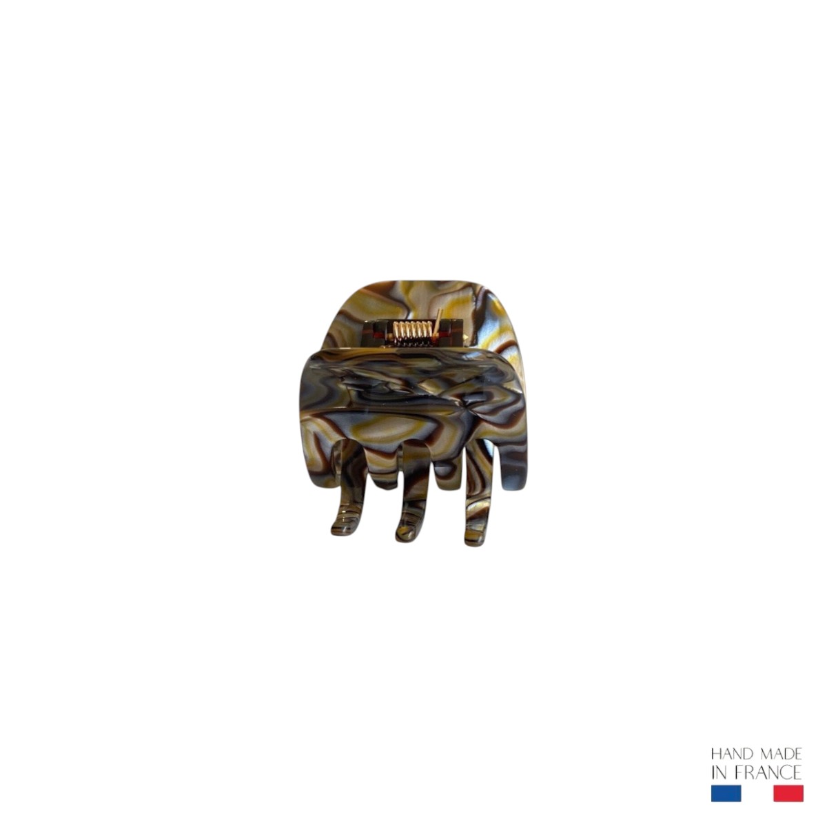 petite pince à cheveux arrondie onyx 3,7 cm 2-Photoroom