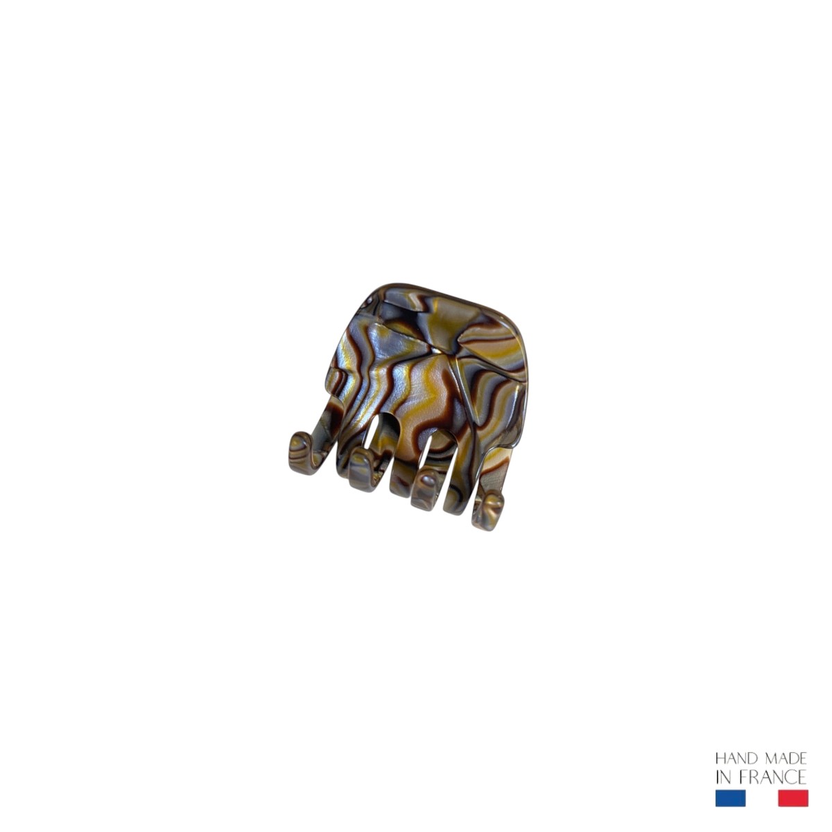 petite pince à cheveux arrondie onyx 3,7 cm-Photoroom
