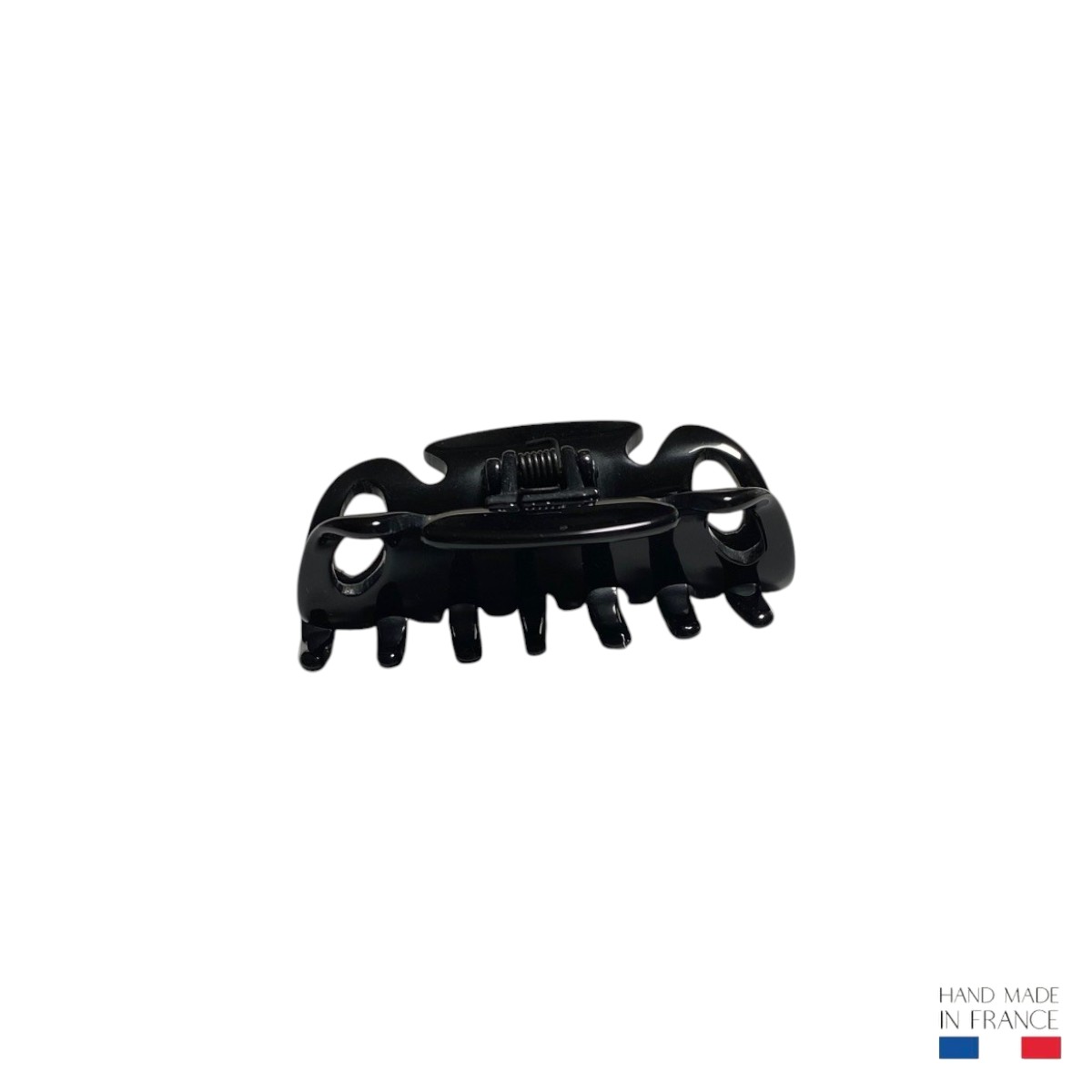 Petite pince à cheveux noire 5 cm