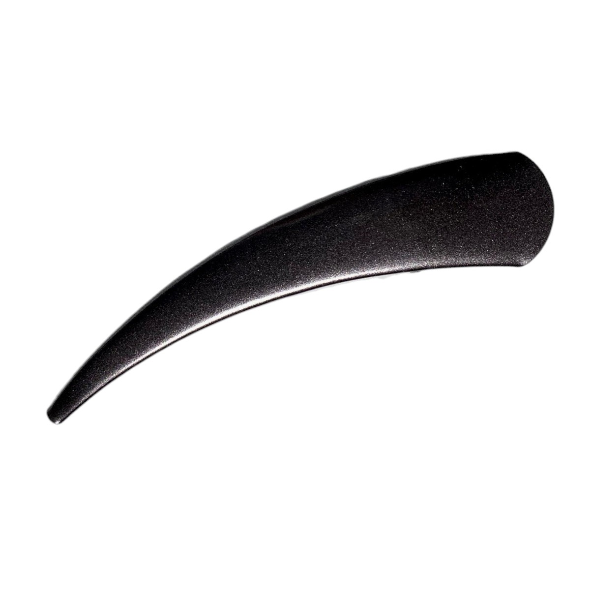 Pince à cheveux pélican large métal anthracite