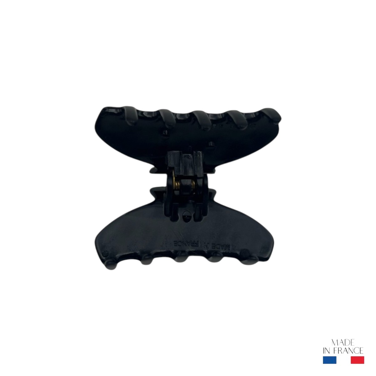 pince à cheveux noir injecté 6 cm 3-Photoroom