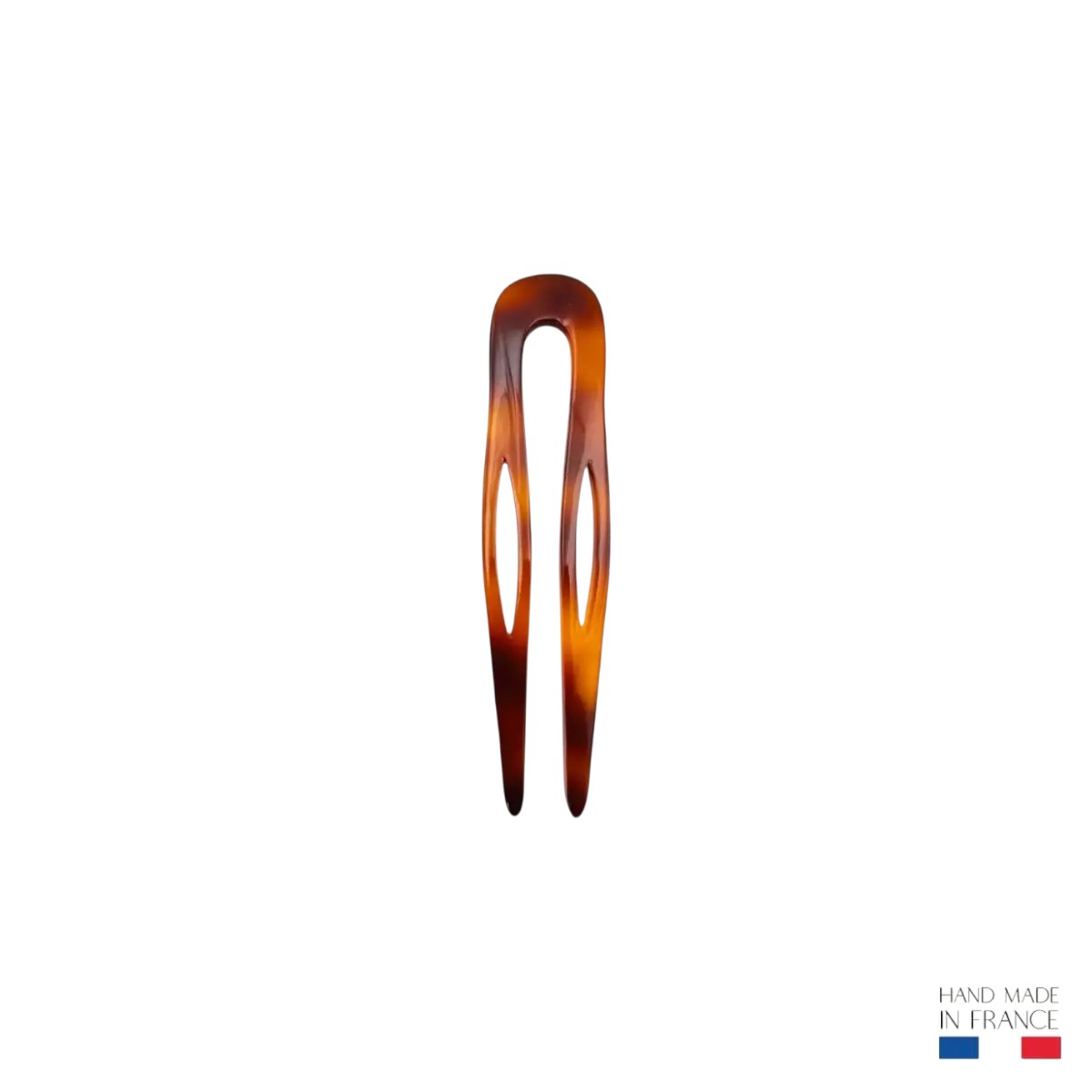 Épingle à cheveux 6,5 cm - Vison