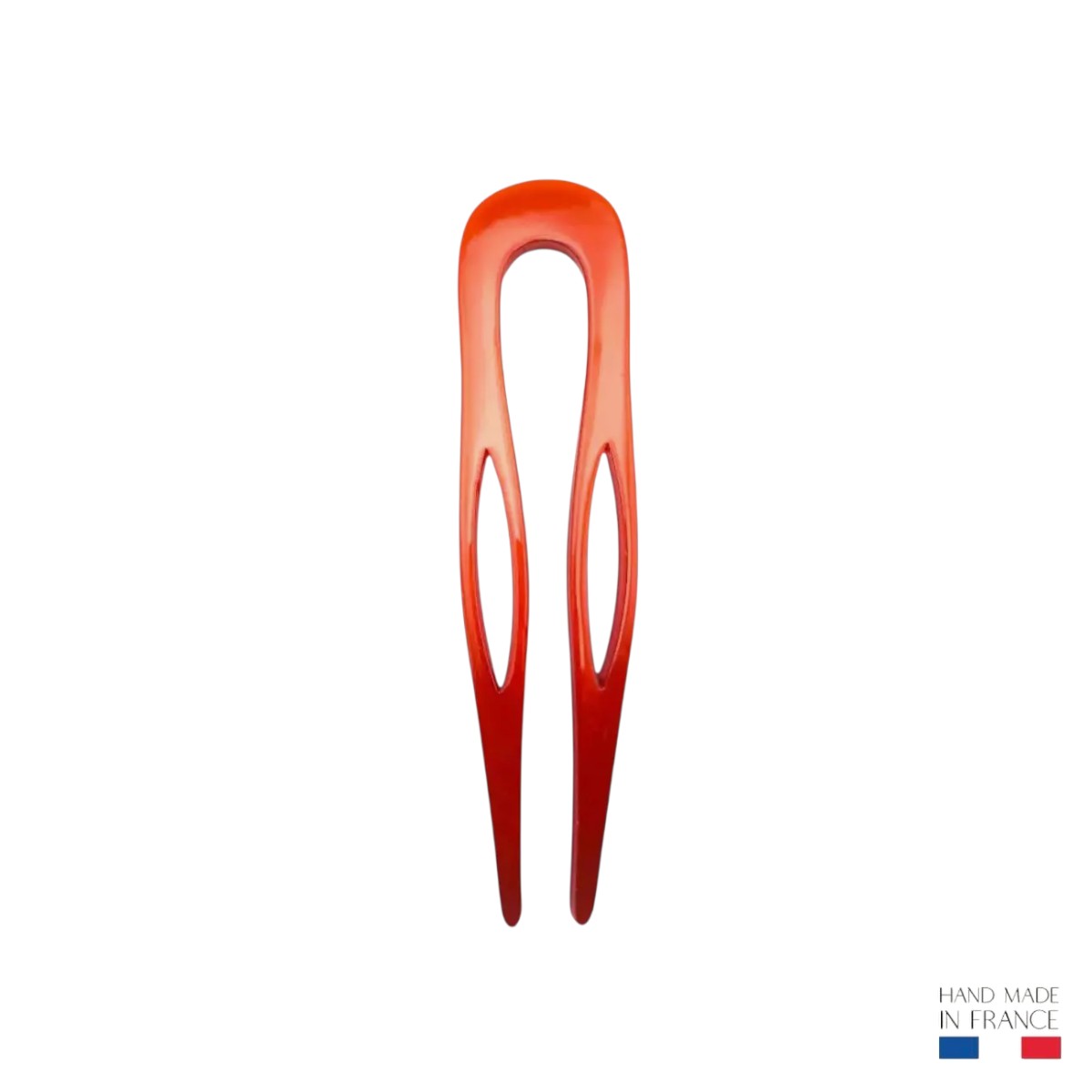 Épingle à chignon 8,5 cm - Rouge