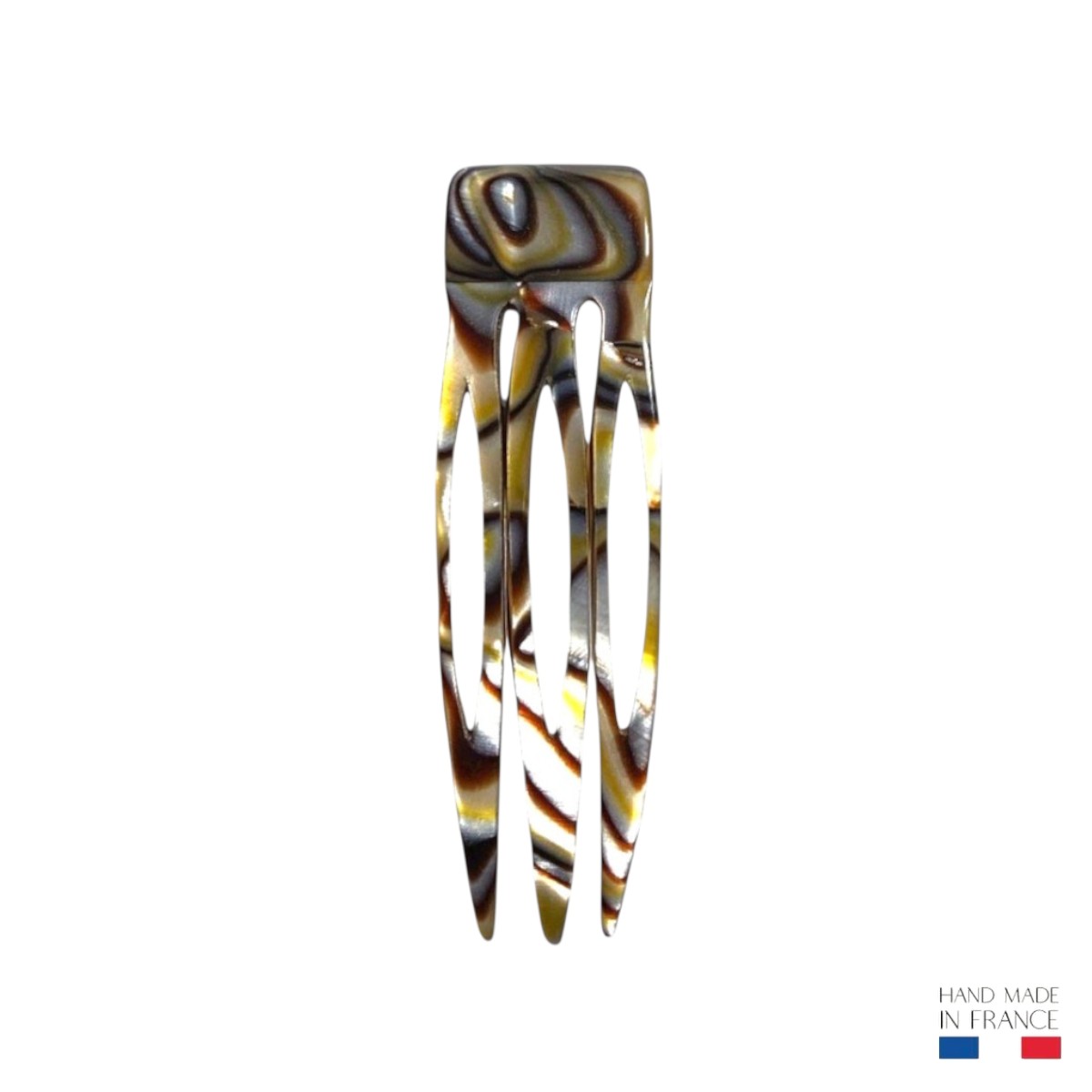 Peigne à cheveux Onyx - 3 dents