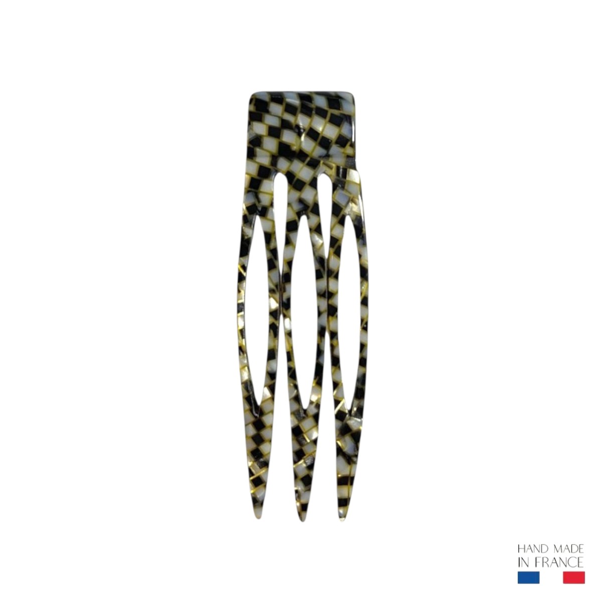 Peigne à cheveux Opéra - 3 dents