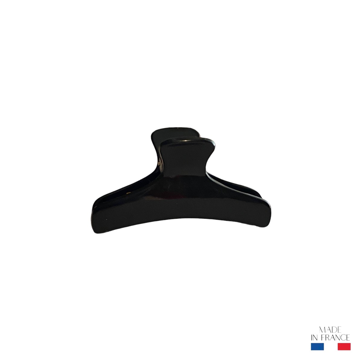 Petite pince à cheveux noire 5,5 cm