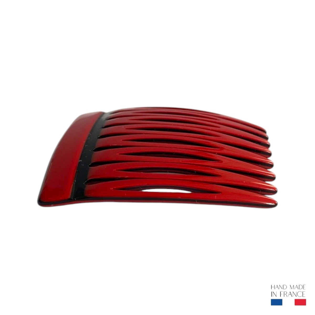peigne à cheveux 8 dents rouge et noir 3-Photoroom