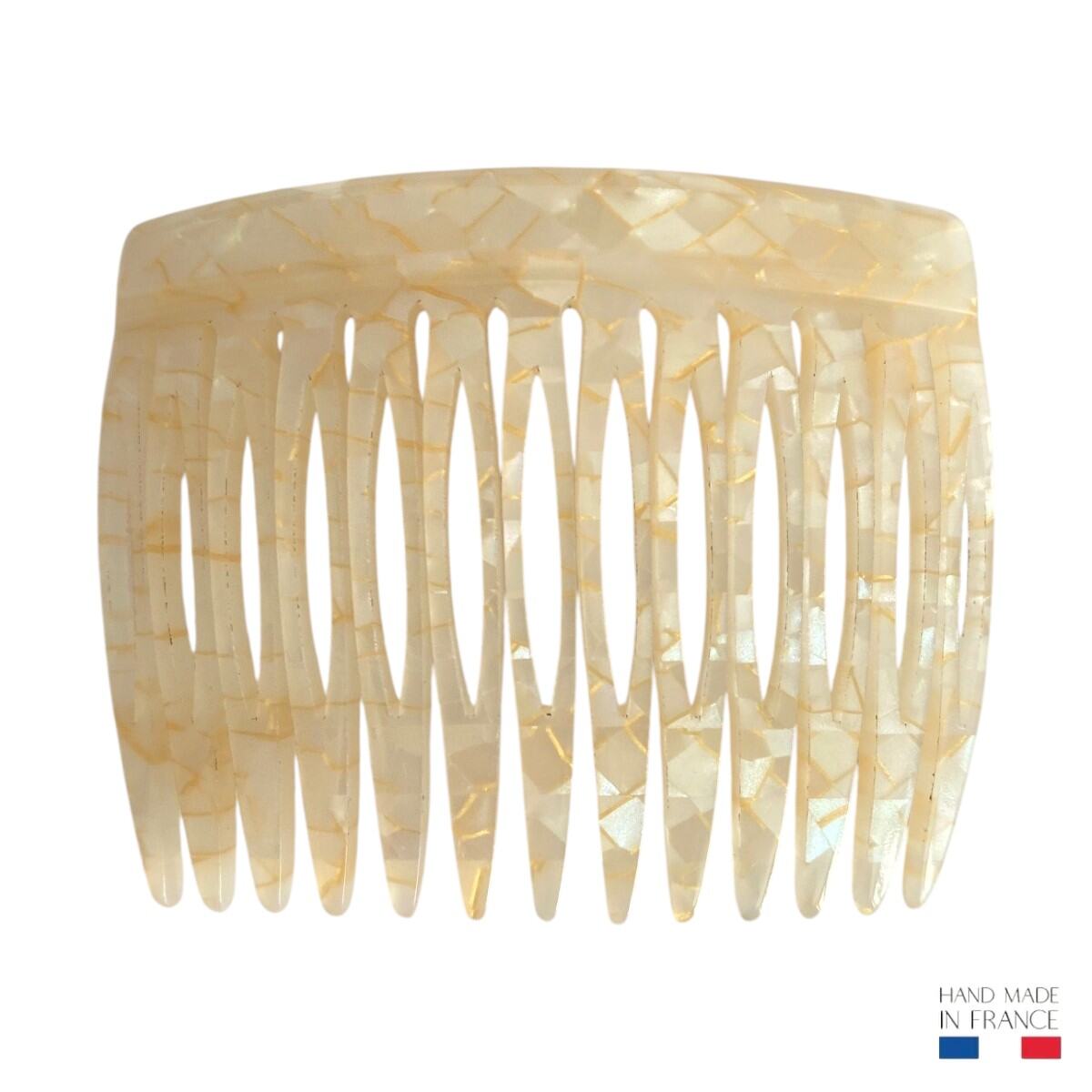 Peigne à cheveux mosaïque - 13 dents