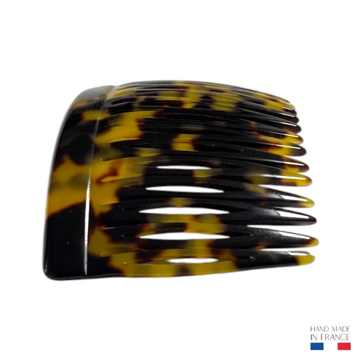 peigne à cheveux 13 dents écaille foncée 3