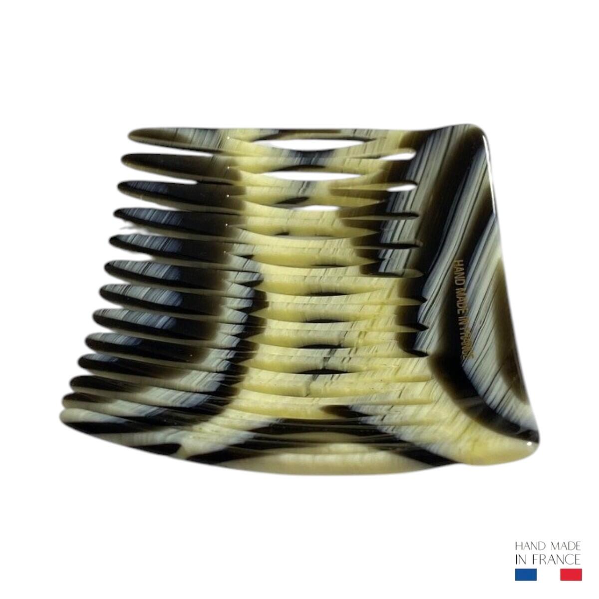 peigne à cheveux 13 dents corne noir 4
