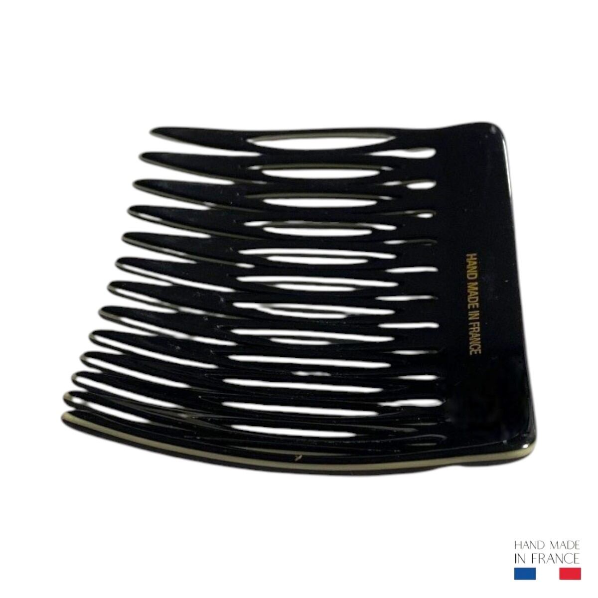 peigne à cheveux 13 dents beige et noir 4