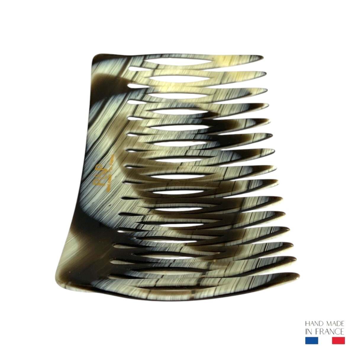 peigne à cheveux 15 dents corne noir 4