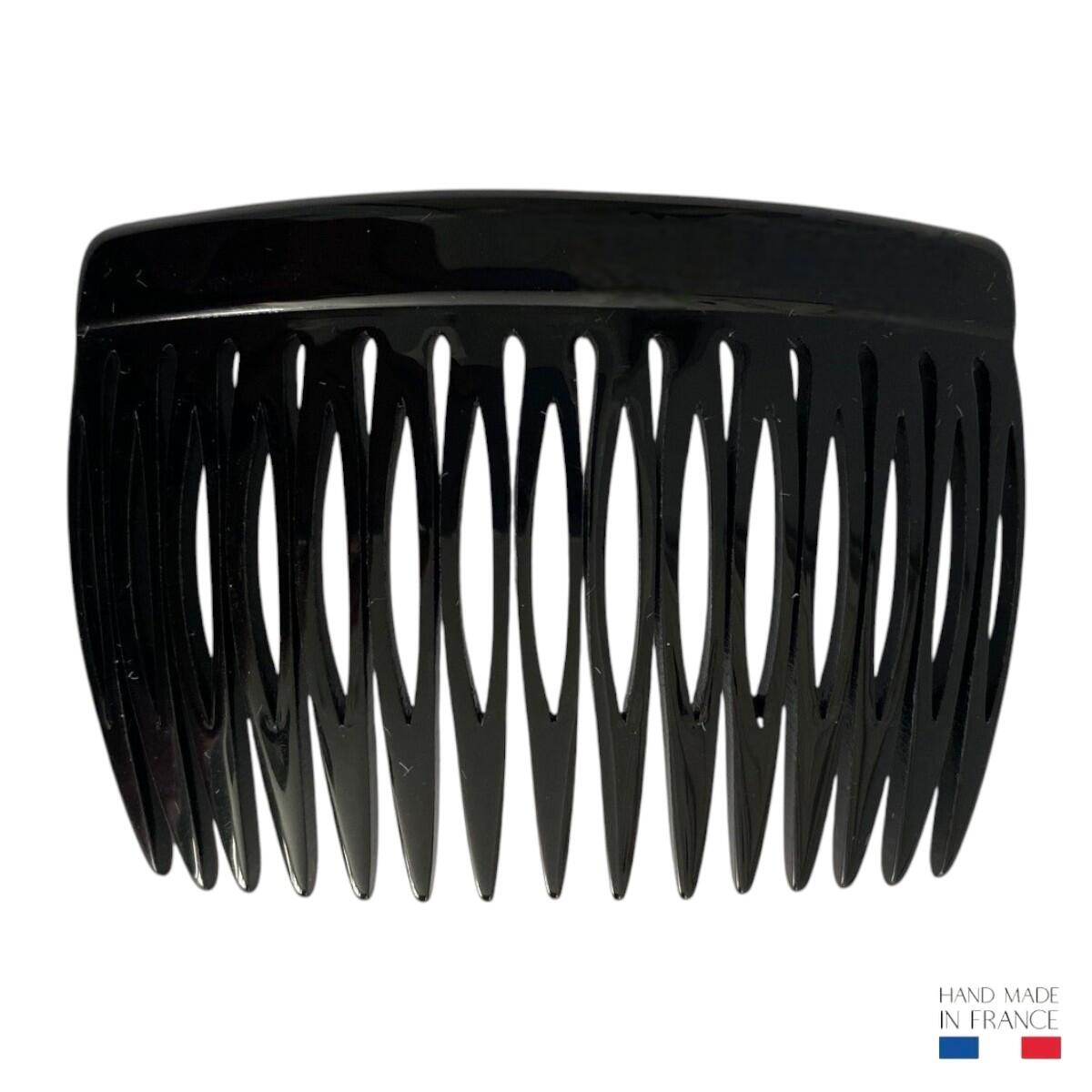 Peigne à cheveux noir - 15 dents