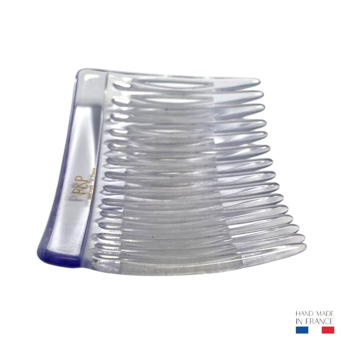 peigne à cheveux 15 dents transparent 4