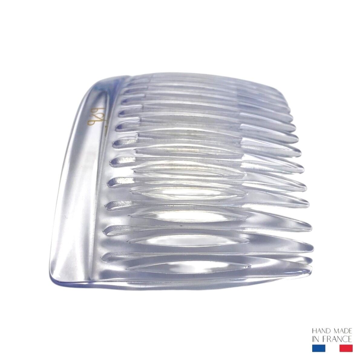 peigne à cheveux 15 dents transparent 3