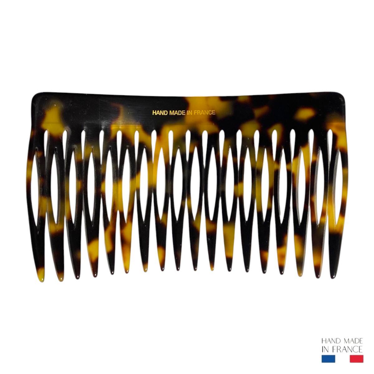 Peigne démêlant en acétate Plume – Doux & Élégant