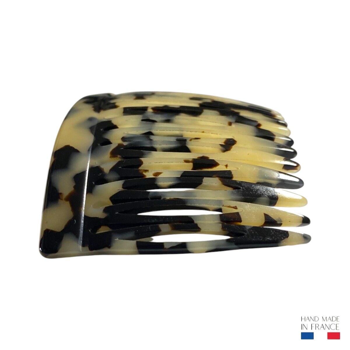 peigne à cheveux 18 dents écaille claire 3