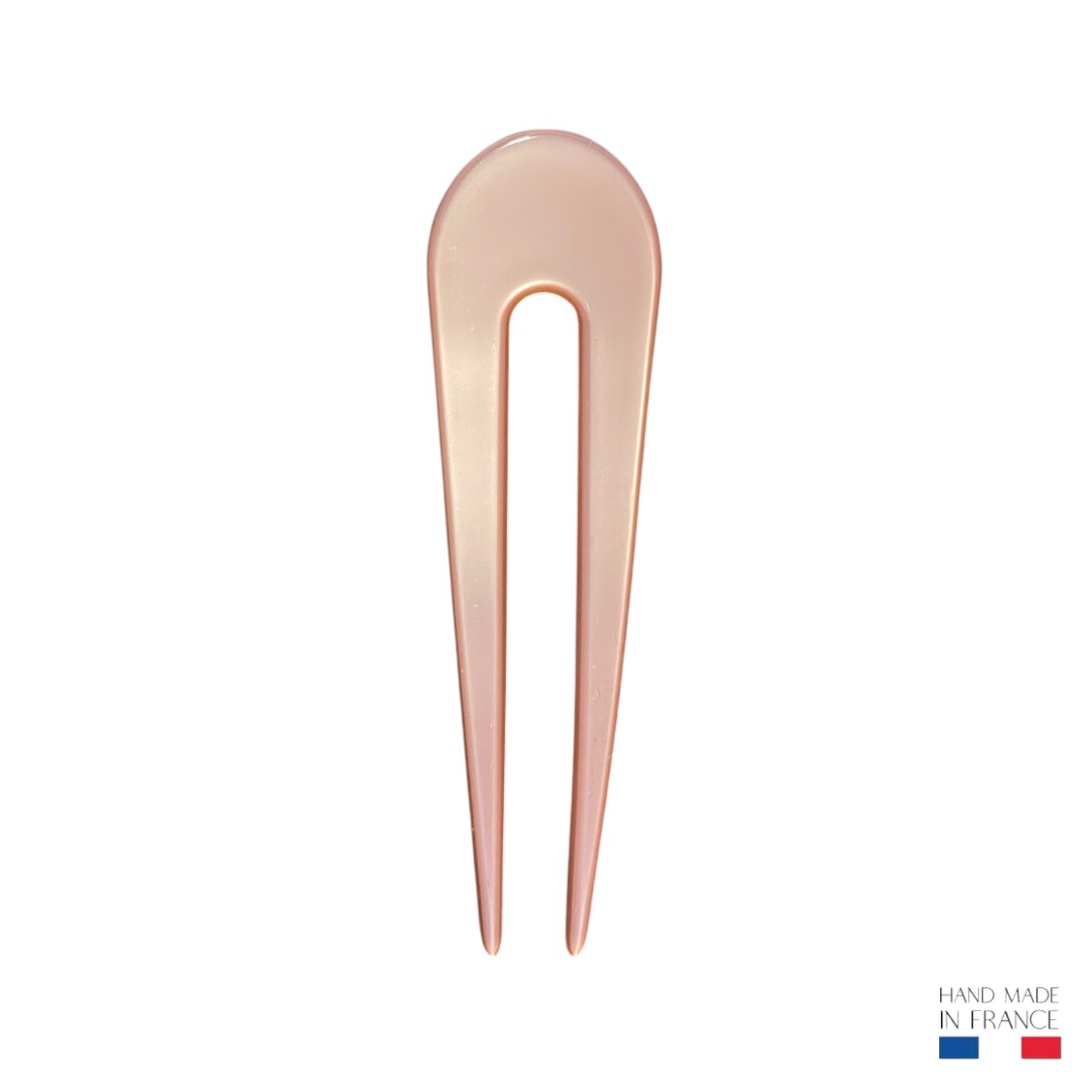Épingle à chignon 9,5 cm - Rose pâle
