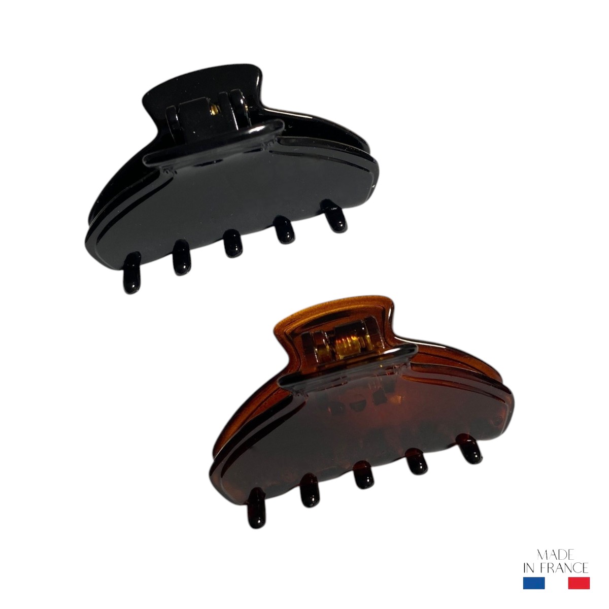 Petite pince à cheveux 6 cm en acétate