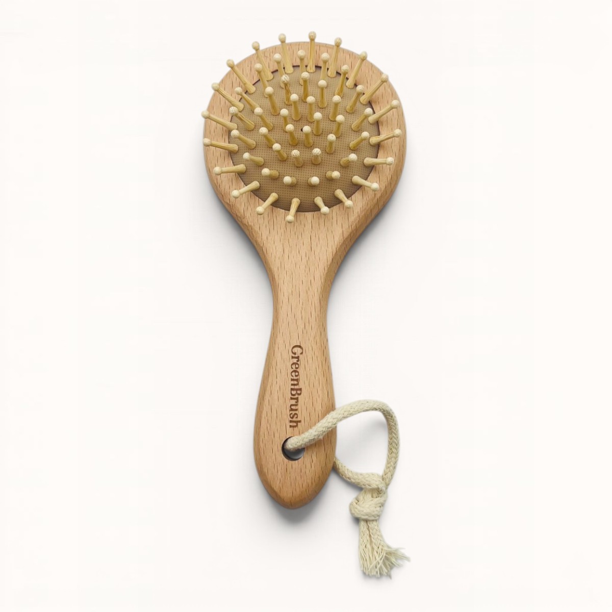 Brosse enfant à picots en bois de hêtre naturel
