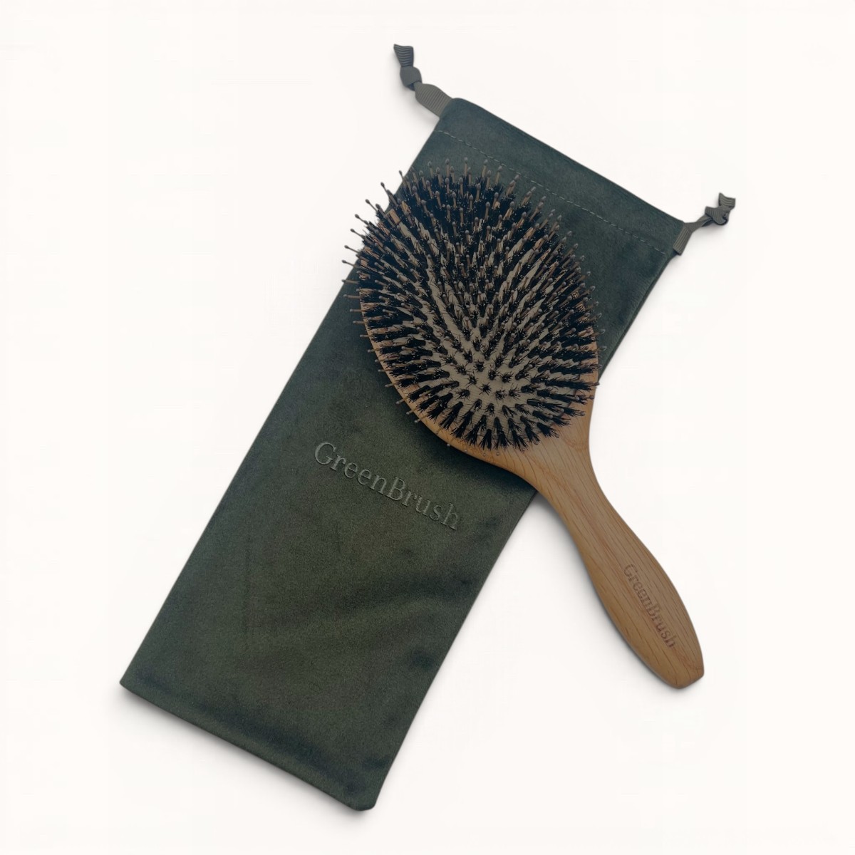 GRANDE BROSSE A CHEVEUX RONDE BOIS POIL DE SANGLIER MIXTE13
