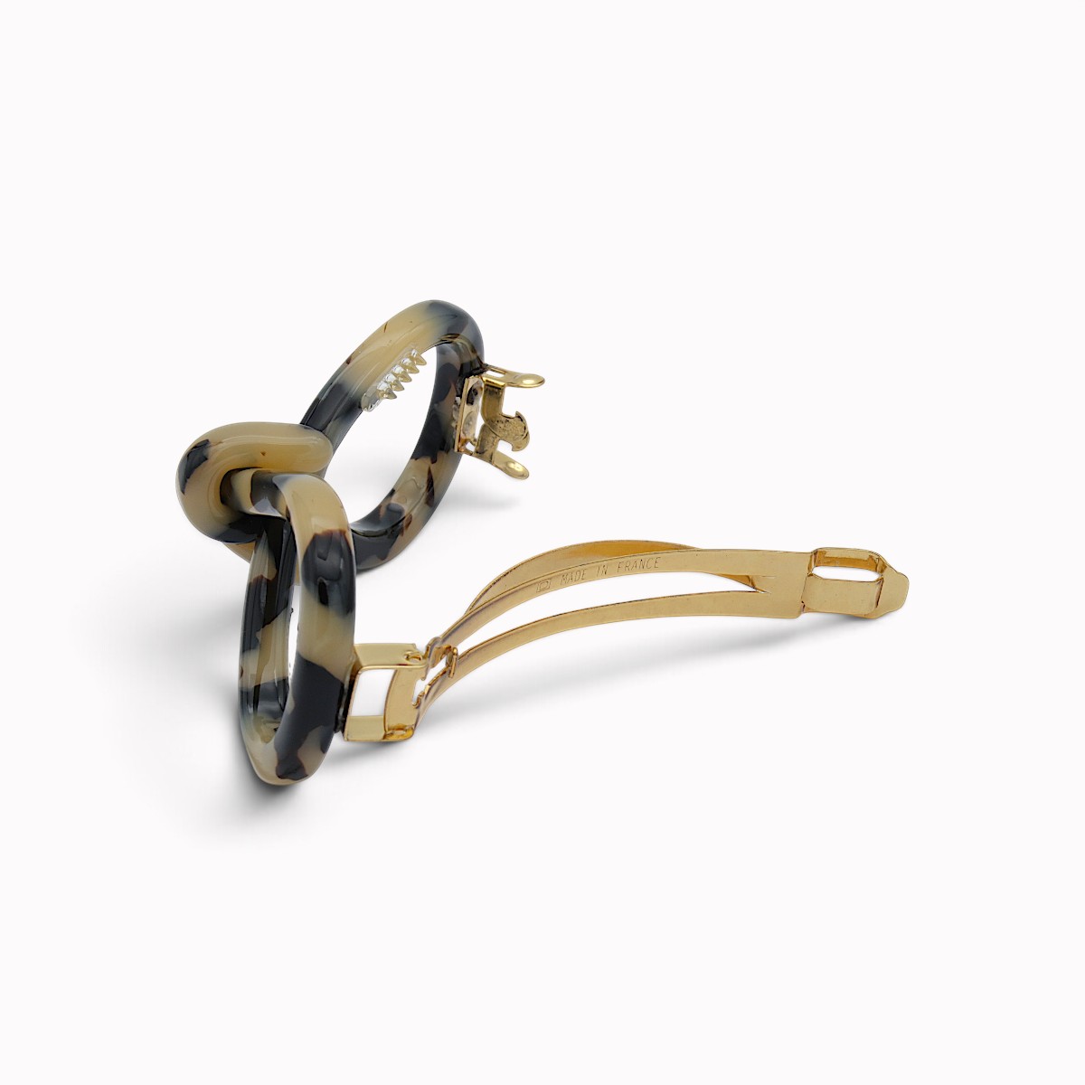 Barrette à cheveux Alexia, vue de profil