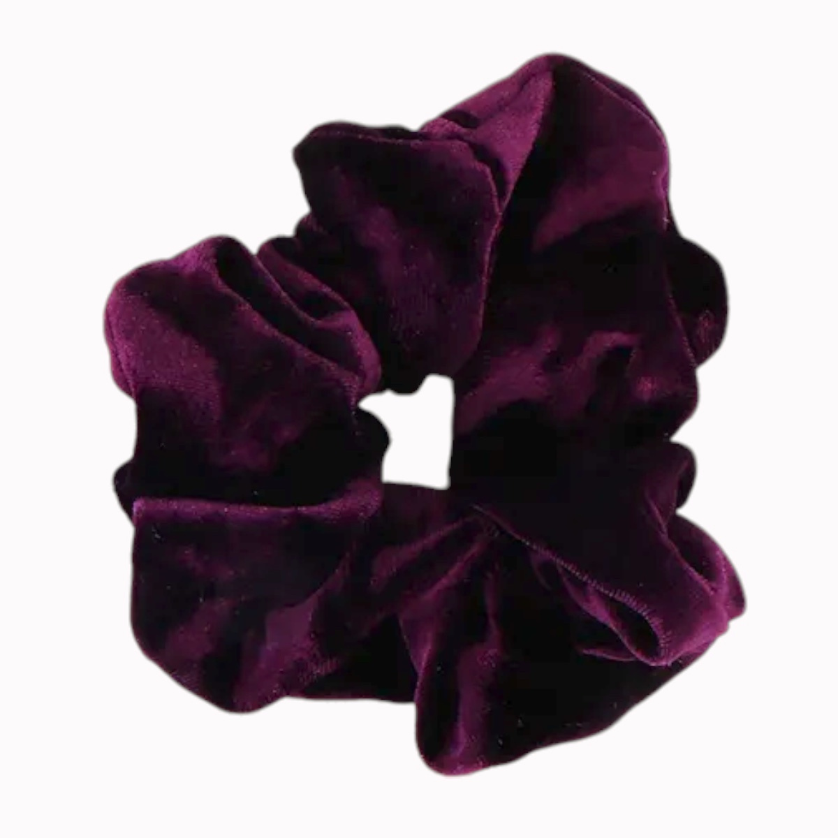 Chouchou cheveux velours xl violet