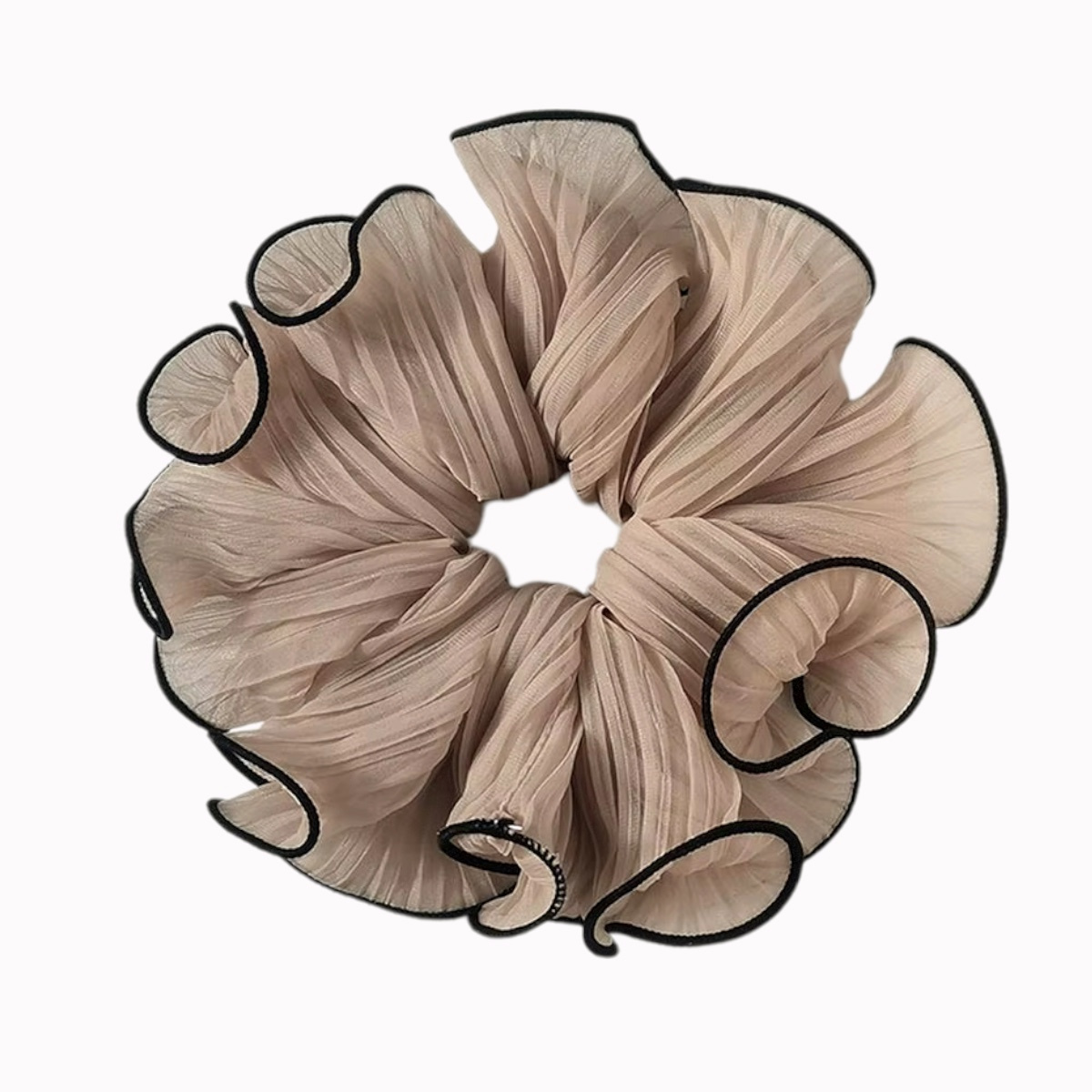 Chouchou cheveux plisse camer 17cm