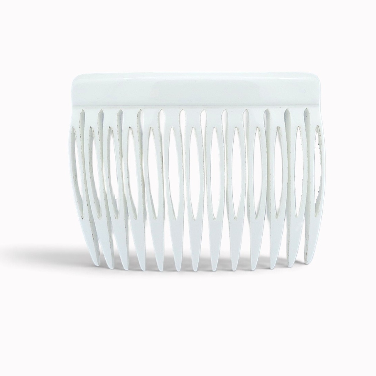 Peigne à cheveux 13 dents blanc