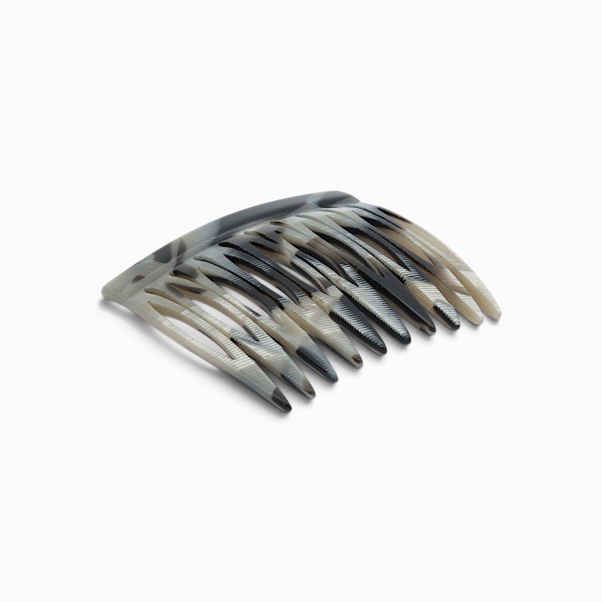 peigne-a-cheveux-10-dents-nacre-noir-et-blanc-3