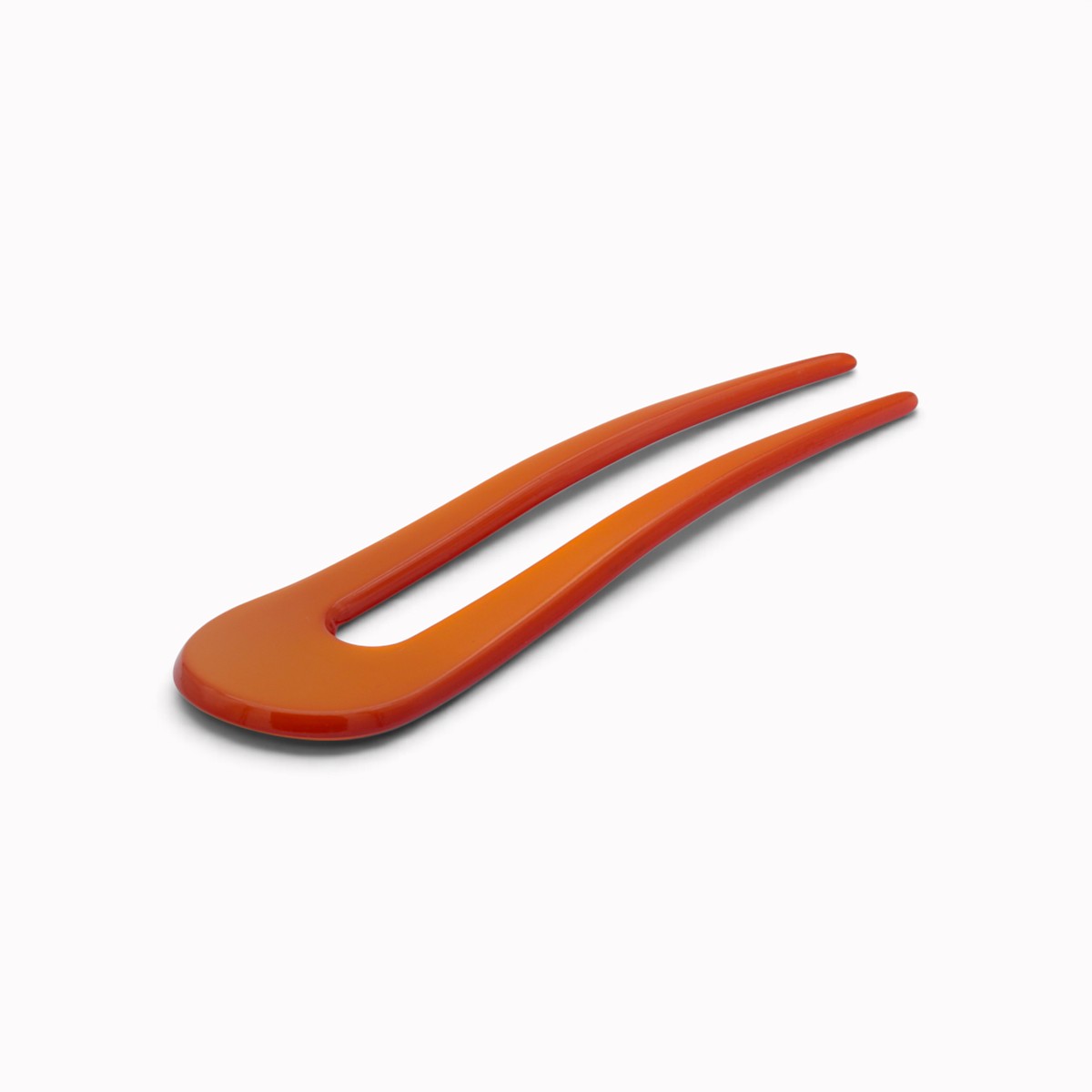 Épingle à chignon 9,5 cm courge - vue de côté