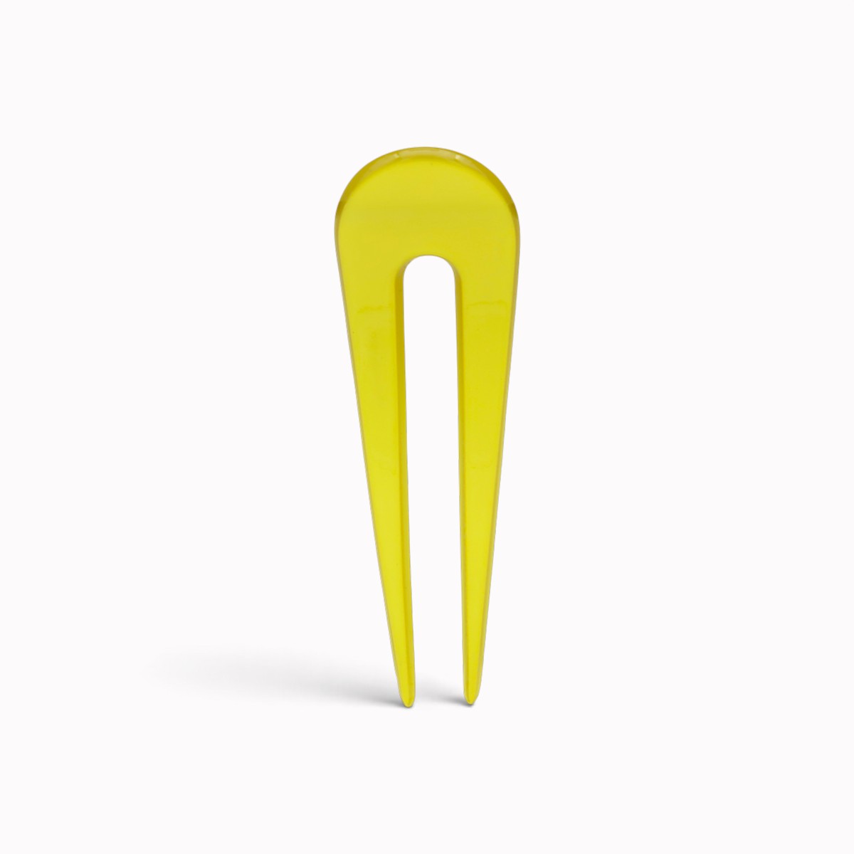 Épingle à chignon 9,5 cm jaune
