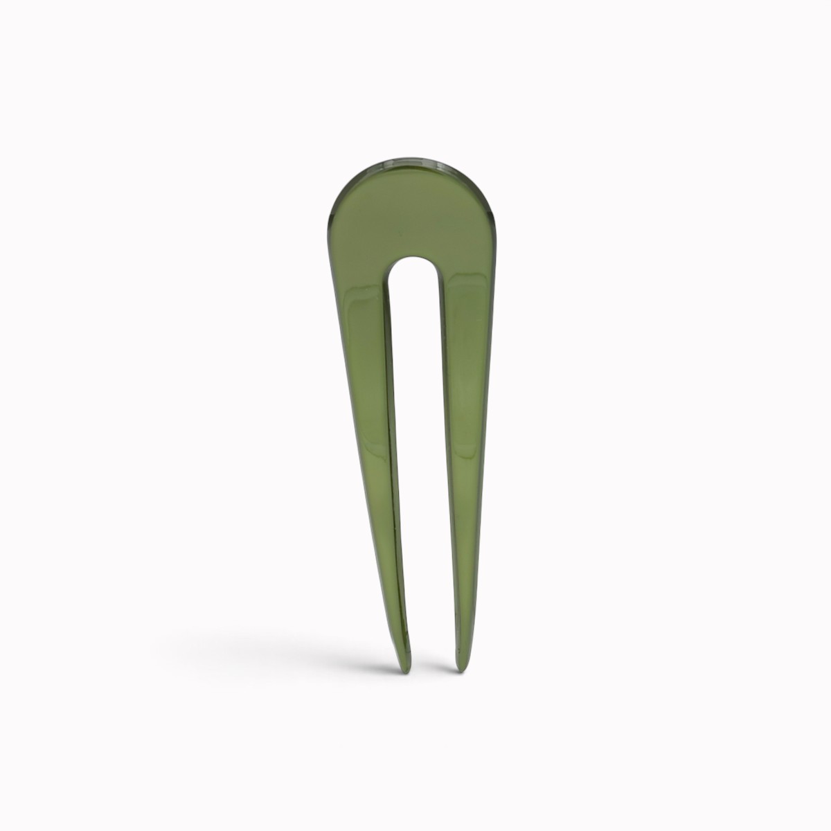 Épingle à chignon 9,5 cm vert guacamole