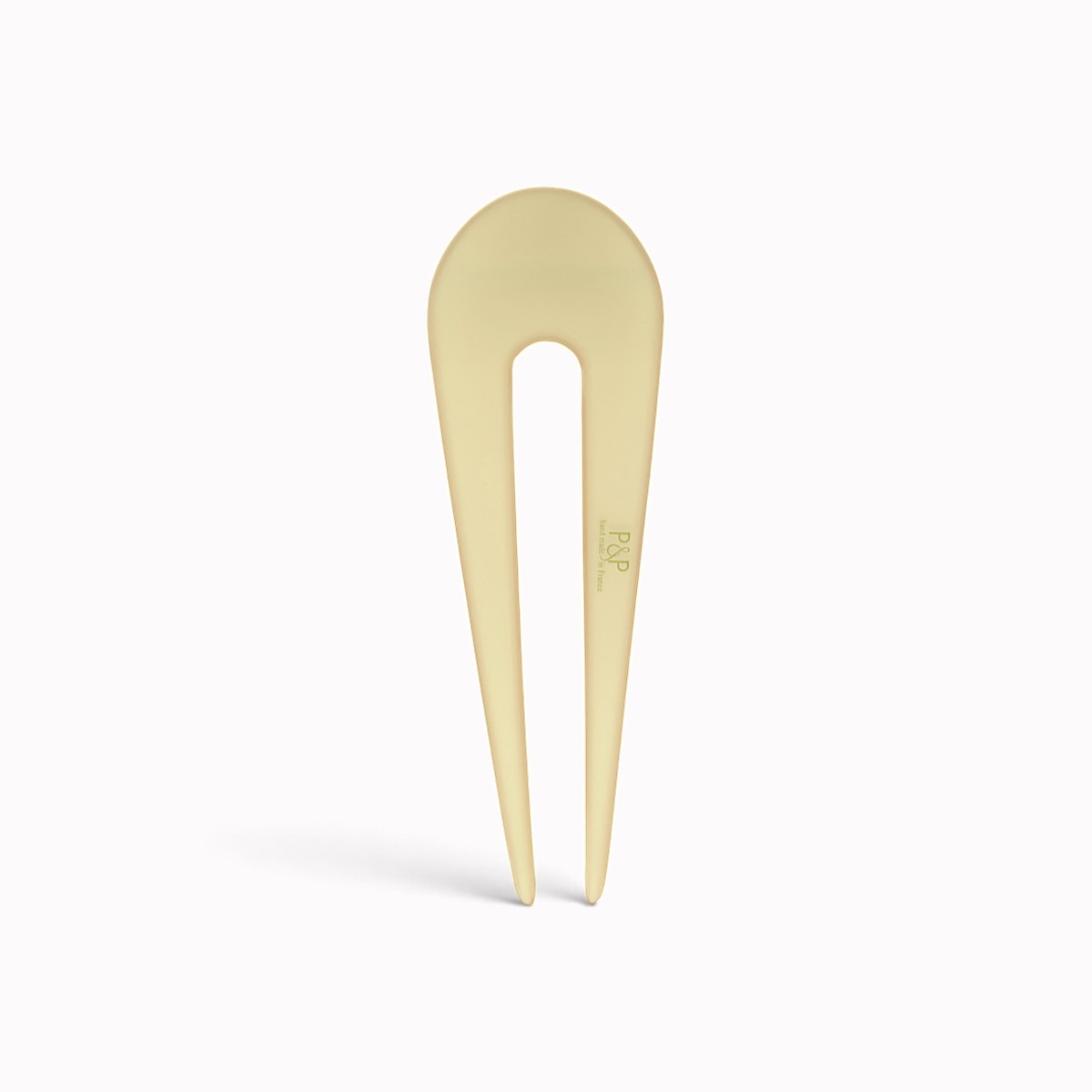 Épingle à chignon 9,5 cm vanille - verso