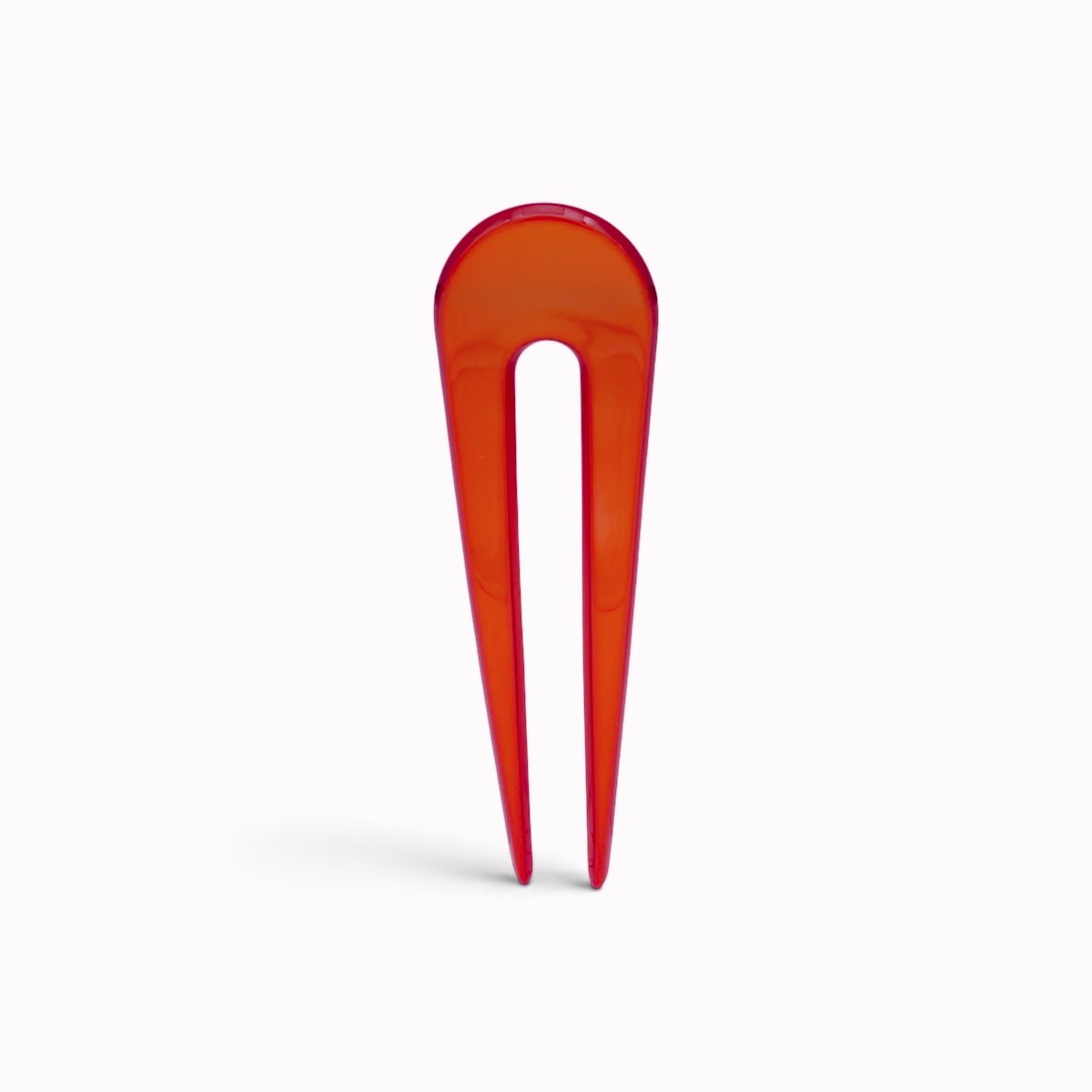 Épingle à chignon 9,5 cm rouge