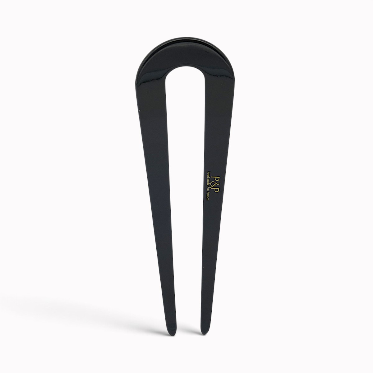 Épingle à chignon 10 cm noir - verso