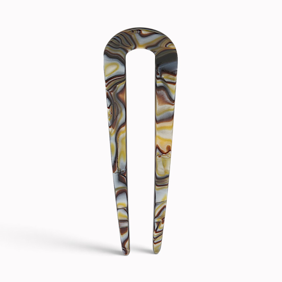 Épingle à chignon 10 cm onyx