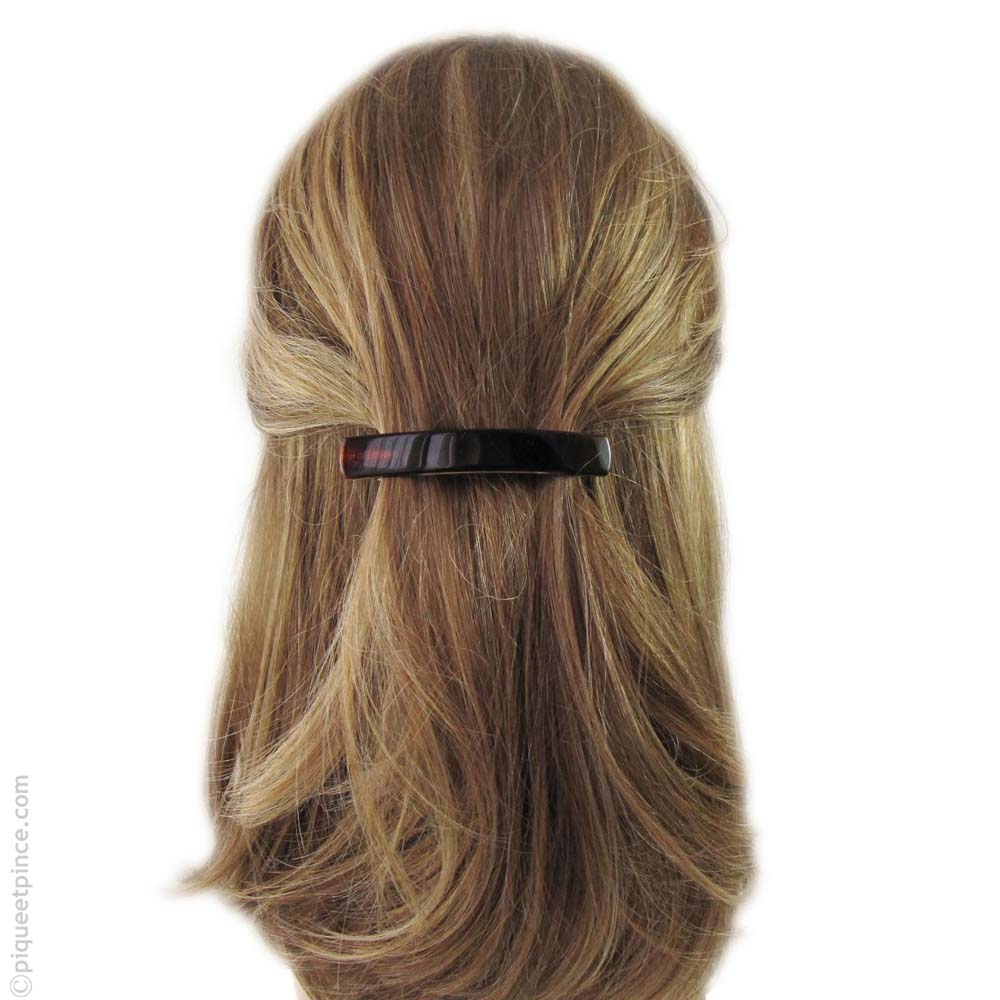 barrette cheveux moyenne écaille