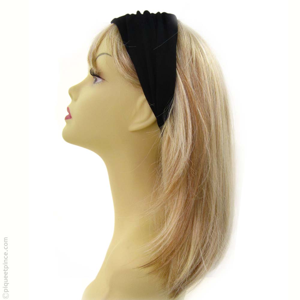 bandeau noir cheveux