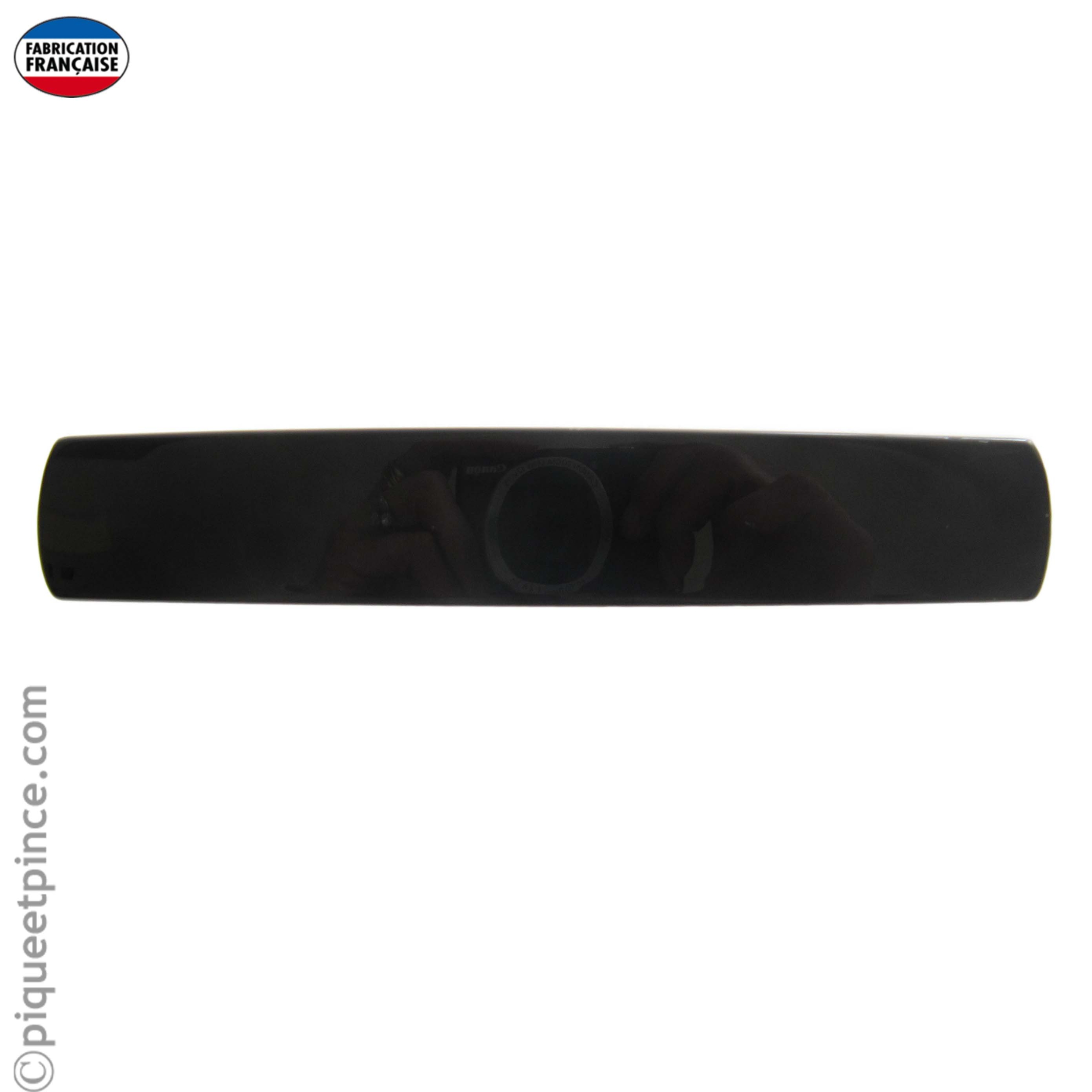 grande barrette cheveux noire
