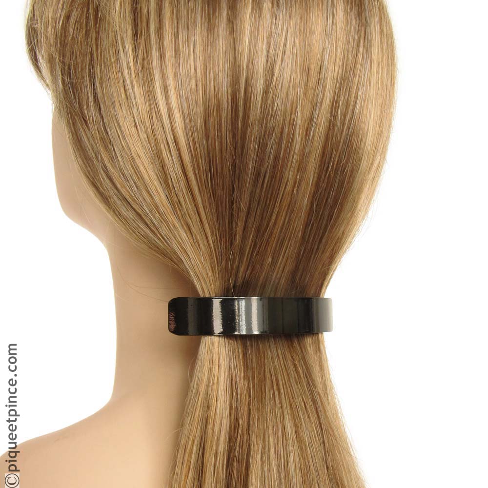 Barrette cheveux métal noir