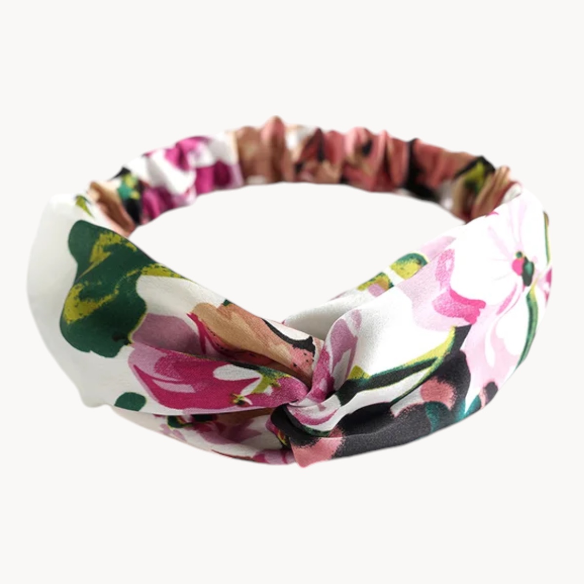 Bandeau pour cheveux - Motif floral frais et coloré